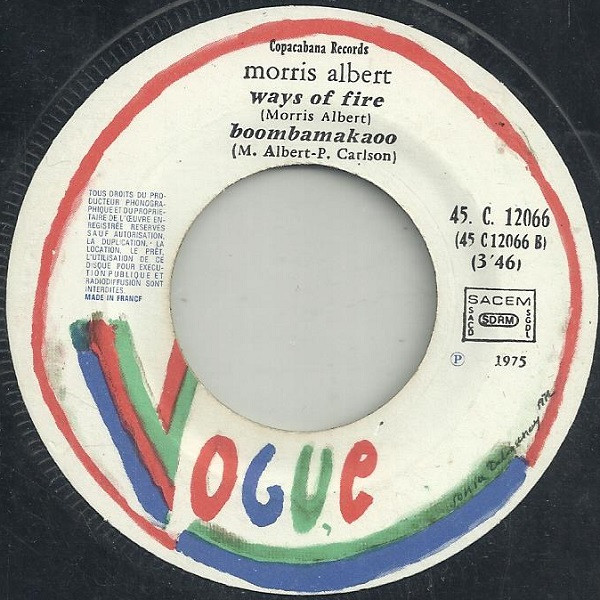 Morris Albert - Feelings | Copacabana (45. C. 12066) - 4