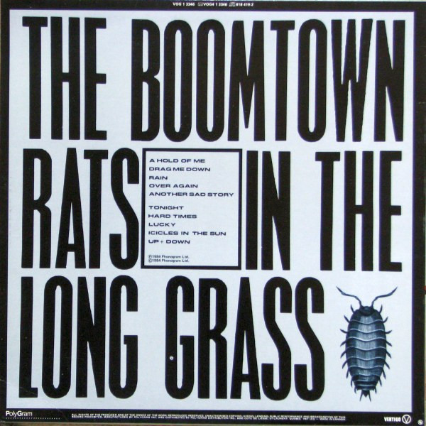 The Boomtown Rats - In The Long Grass | Vertigo (VOG 1 3346) - 2