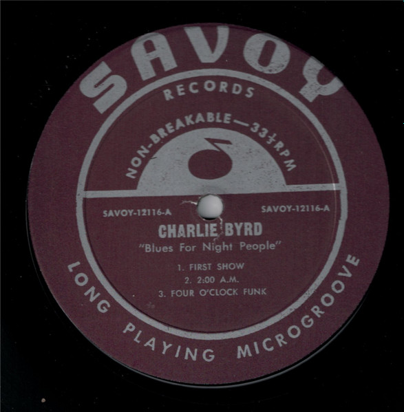 Charlie Byrd - Blues For Night People | Savoy Records (MG 12116) - 2 Charlie Byrd - Blues For Night People | Savoy Records (MG 12116) - 2