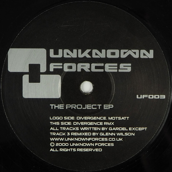 Gardel - The Project EP | Unknown Forces (UFO03) - main