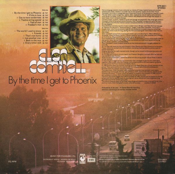 Glen Campbell - By The Time I Get To Phoenix | Sounds Superb (SPR 90011) - 2