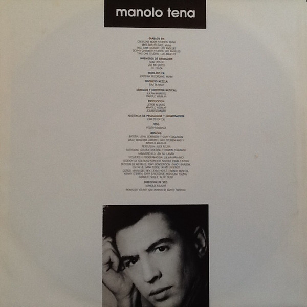 Manolo Tena - Sangre Española | Epic (EPC 472455 1) - 3