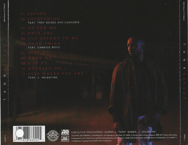 Tank - Savage | Atlantic (562627-2) - 4 Tank - Savage | Atlantic (562627-2) - 4