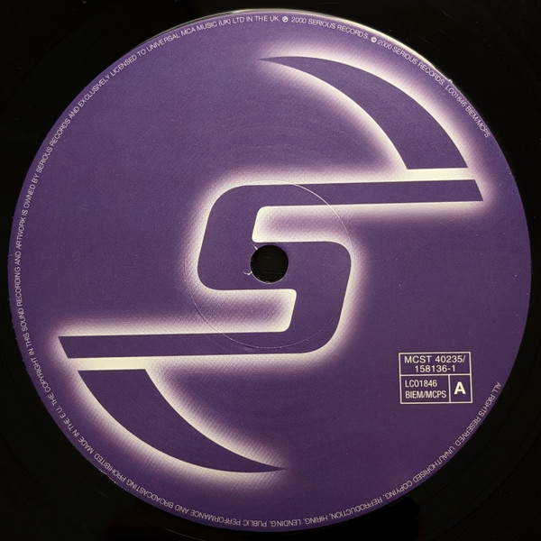 Angelic - It's My Turn | Serious Records (MCST 40235) - 3