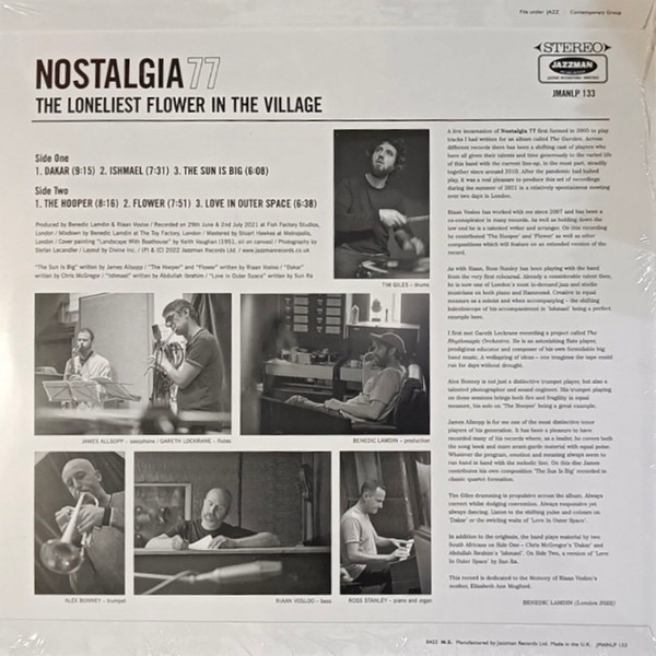 Nostalgia 77 - The Loneliest Flower In The Village | Jazzman (JMANLP 133) - main