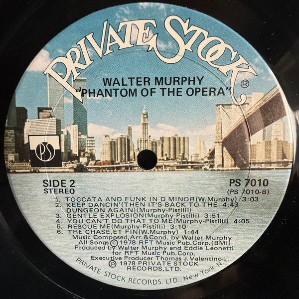 Walter Murphy - Phantom Of The Opera | Private Stock (PS 7010) - 4