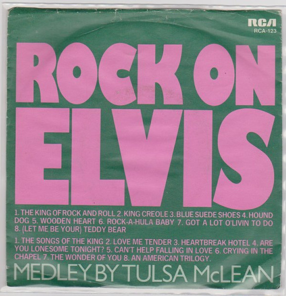 Tulsa McLean - Rock On Elvis | RCA (RCA 123) - main