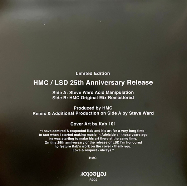 DJ HMC - LSD (25th Anniversary Release) | Reflector Records (R002) - 2 DJ HMC - LSD (25th Anniversary Release) | Reflector Records (R002) - 2