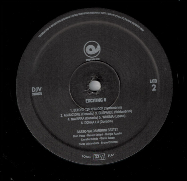Sestetto Basso-Valdambrini - Exciting 6 | Dejavu (DJV 2000028) - 4