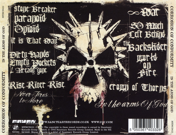 Corrosion Of Conformity - In The Arms Of God CD | Mayan Records (MYNCD033) - 2