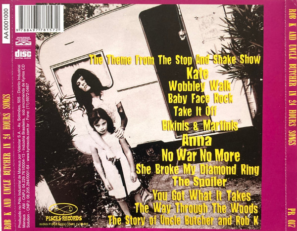 Rob Kennedy & Uncle Butcher - In 24 Hours Songs | Pisces Records (PR 017) - 2 Rob Kennedy & Uncle Butcher - In 24 Hours Songs | Pisces Records (PR 017) - 2