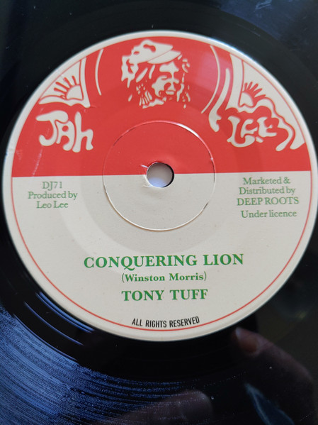 Tony Tuff - Conquering Lion | Jah Lee (DJ71) - main