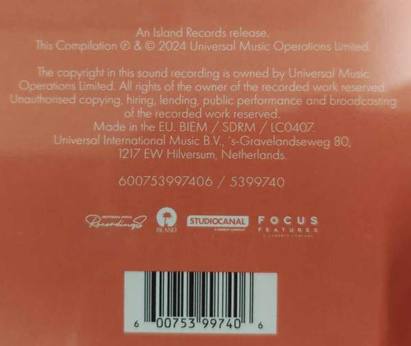 Amy Winehouse / Various - Back To Black (Songs From The Original Motion Picture) | Universal Music Recordings (600753997406) - 4