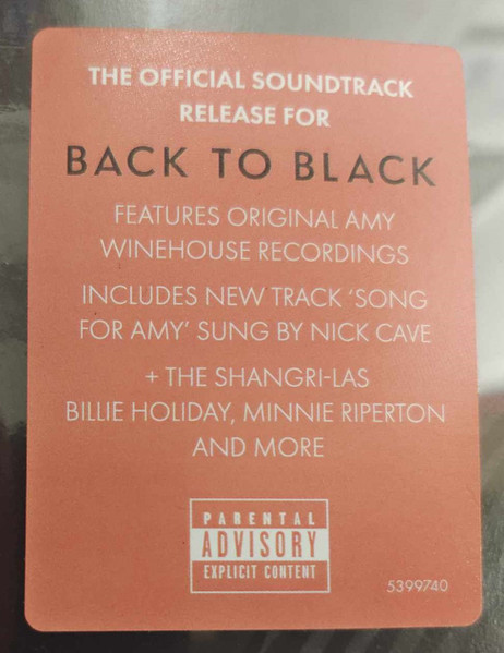 Amy Winehouse / Various - Back To Black (Songs From The Original Motion Picture) | Universal Music Recordings (600753997406) - 3
