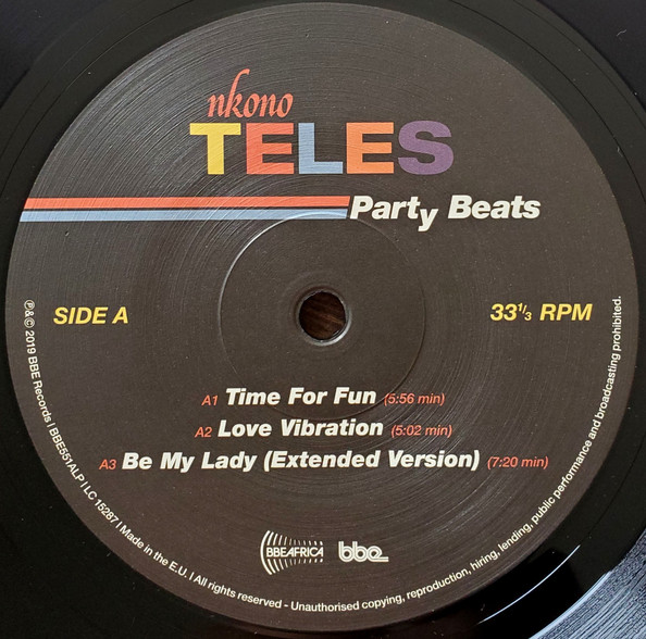 Nkono Teles - Party Beats | BBE (BBE551ALP) - 3 Nkono Teles - Party Beats | BBE (BBE551ALP) - 3