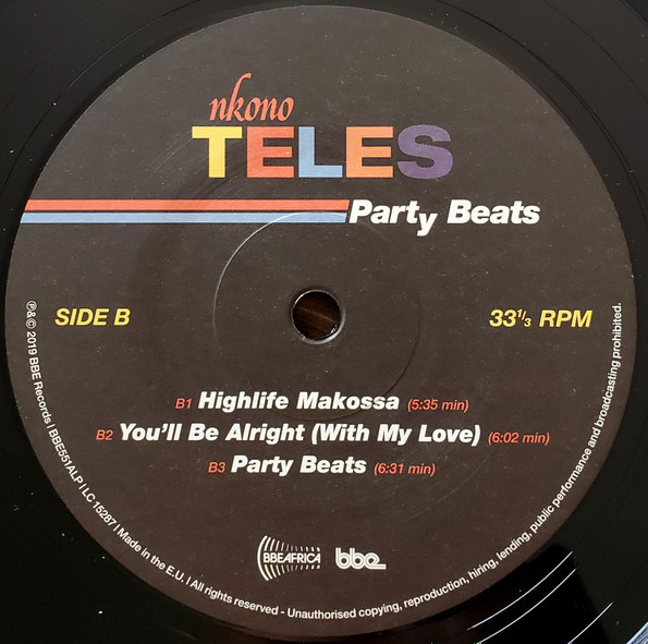 Nkono Teles - Party Beats | BBE (BBE551ALP) - 4 Nkono Teles - Party Beats | BBE (BBE551ALP) - 4