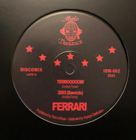 Andrea Ferrari - Terrooooir E.P. | Italo Deviance Records (IDM - 002)