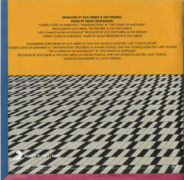 The Strokes - Angles | RCA (88697 53472 2) - 2