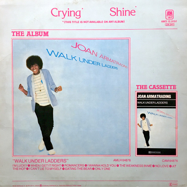 Joan Armatrading - The Weakness In Me | A&M Records (AMS 12.9191) - 2 Joan Armatrading - The Weakness In Me | A&M Records (AMS 12.9191) - 2