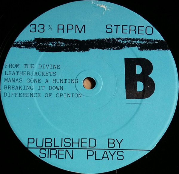 Siren - Plays | Stroppy Cow Records (SCST 003) - 4 Siren - Plays | Stroppy Cow Records (SCST 003) - 4