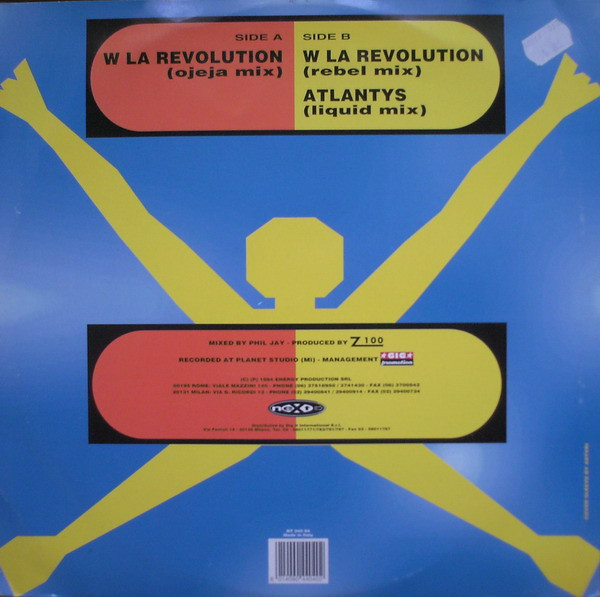 Z100 - W La Revolution | Next Records (NT 040 94) - main Z100 - W La Revolution | Next Records (NT 040 94) - main