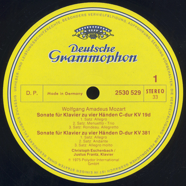 Klaviermusik Zu Vier Händen = Four Hand Piano Music