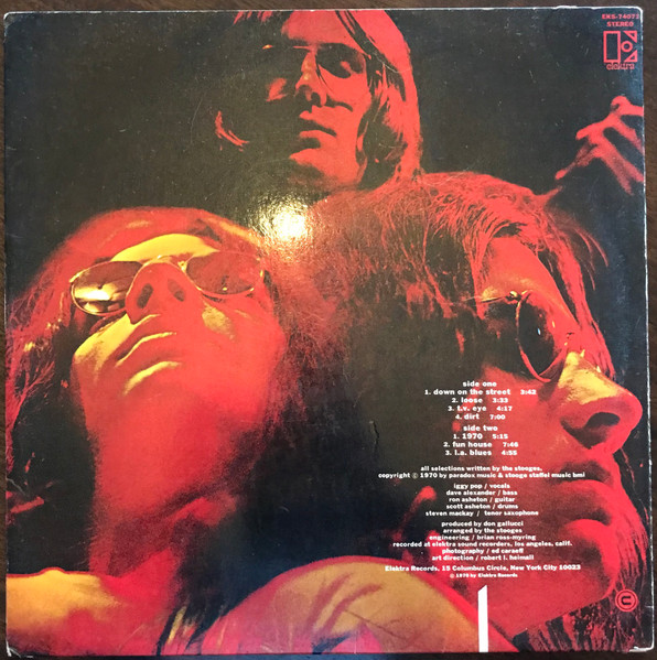 The Stooges - Fun House | Elektra (EKS 74071) - 3