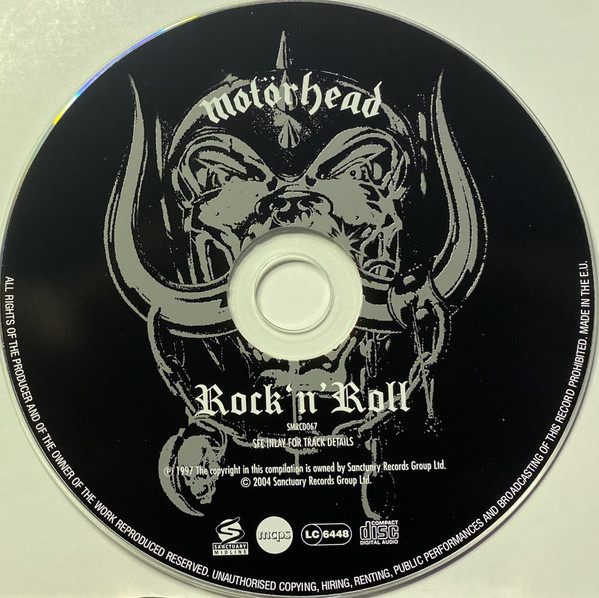 Motörhead - Rock 'N' Roll | Sanctuary Midline (SMRCD067) - 3
