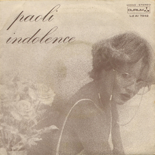 Gino Paoli - Indolence | Durium (Ld AI 7942) - main