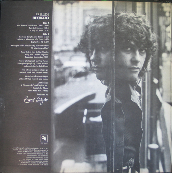 Eumir Deodato - Prelude | CTI Records (CTI 6021) - 2