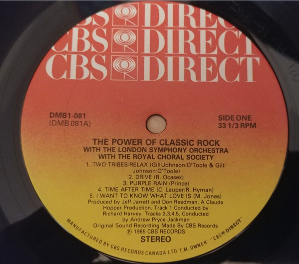 London Symphony Orchestra - The Power Of Classic Rock | CBS Direct (DMB1-081) - 3