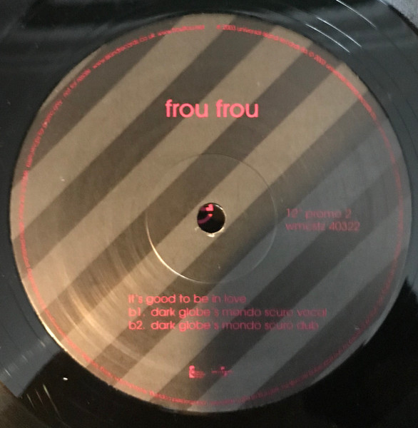 Frou Frou - It's Good To Be In Love | Island Records Group (WMCSTZ 40322) - 4 Frou Frou - It's Good To Be In Love | Island Records Group (WMCSTZ 40322) - 4