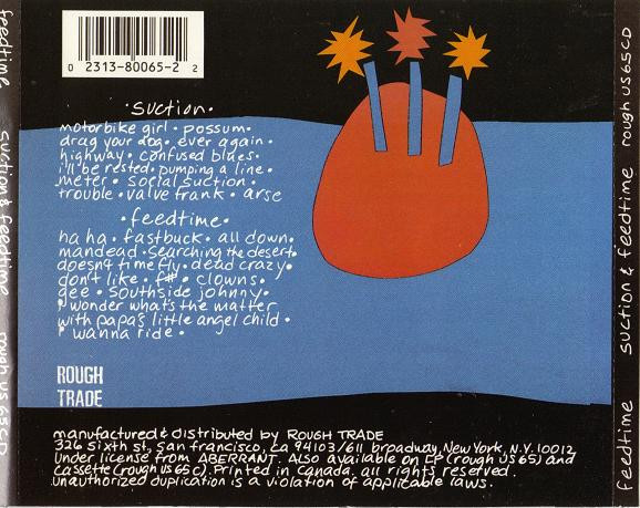 feedtime - feedtime + suction | Rough Trade (ROUGH US 65CD) - 2 feedtime - feedtime + suction | Rough Trade (ROUGH US 65CD) - 2