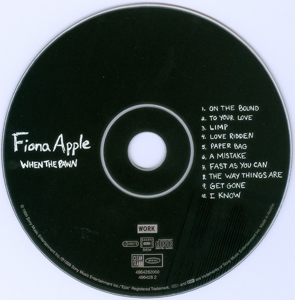 Fiona Apple - When The Pawn | Work (496428 2) - 2