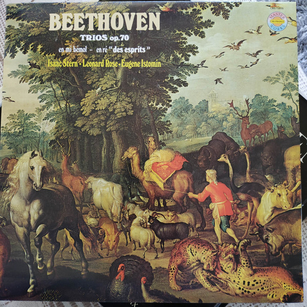 Ludwig van Beethoven , Eugene Istomin , Isaac Stern , Leonard Rose - Trios Op. 70 | CBS Masterworks (CBS 75855) - main