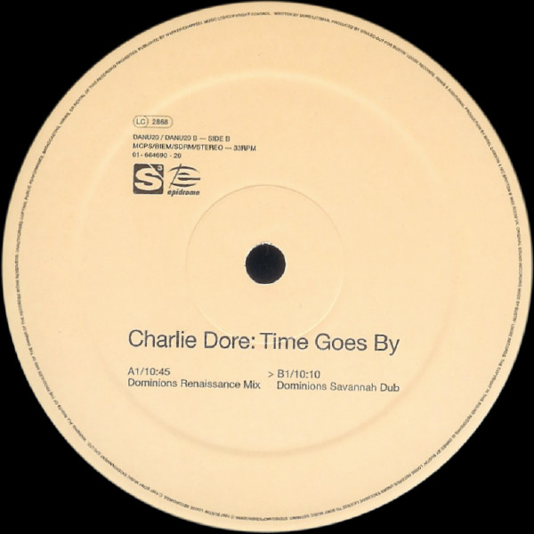 Charlie Dore - Time Goes By (Nigel Dawson Mixes) | S3 (DANU20) - 3