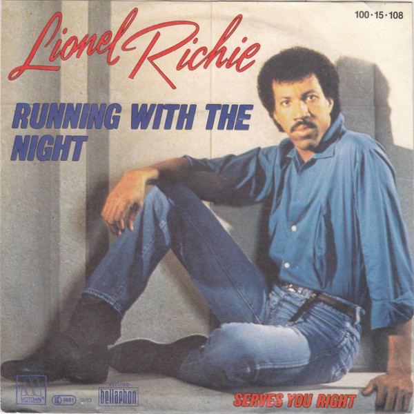 Lionel Richie - Running With The Night | Motown (100·15·108)