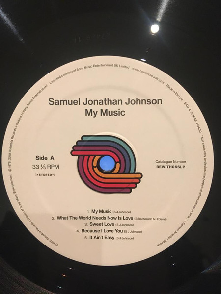 Samuel Jonathan Johnson - My Music | Be With Records (BEWITH066LP) - 4 Samuel Jonathan Johnson - My Music | Be With Records (BEWITH066LP) - 4