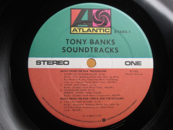 Tony Banks - Soundtracks | Atlantic (81680-1) - 3