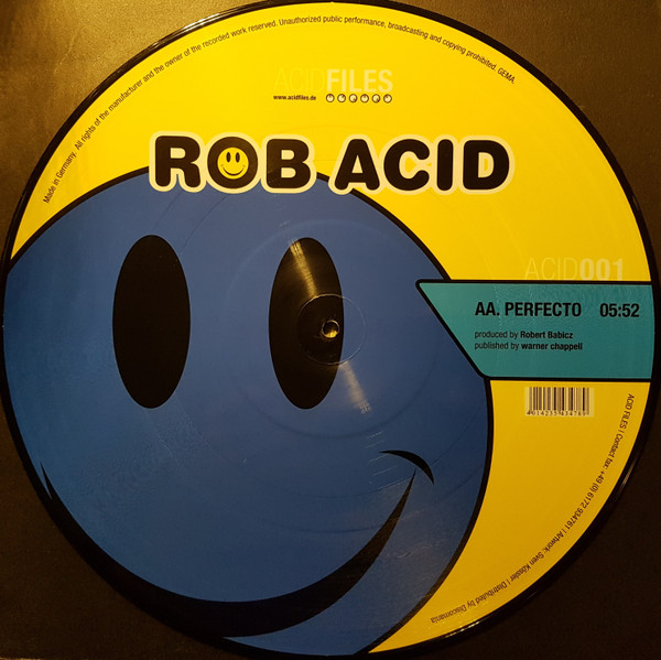 Kai Tracid / Rob Acid - Deeper / Perfecto | Acid Files (ACID001) - 2