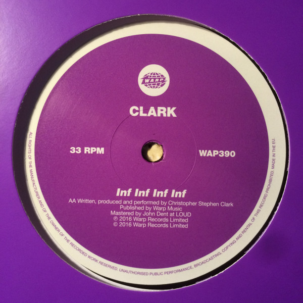Mark Pritchard / Bibio / Chris Clark - A Badman Sound / Heath Town / Inf Inf Inf Inf | Warp Records (WAP390) - 2 Mark Pritchard / Bibio / Chris Clark - A Badman Sound / Heath Town / Inf Inf Inf Inf | Warp Records (WAP390) - 2