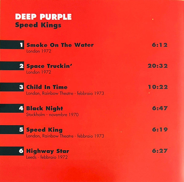 Deep Purple - Speed Kings | Armando Curcio Editore (HM-23) - 3