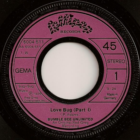 Bumblebee Unlimited - Love Bug | Lollipop Records (6004 511) - 3