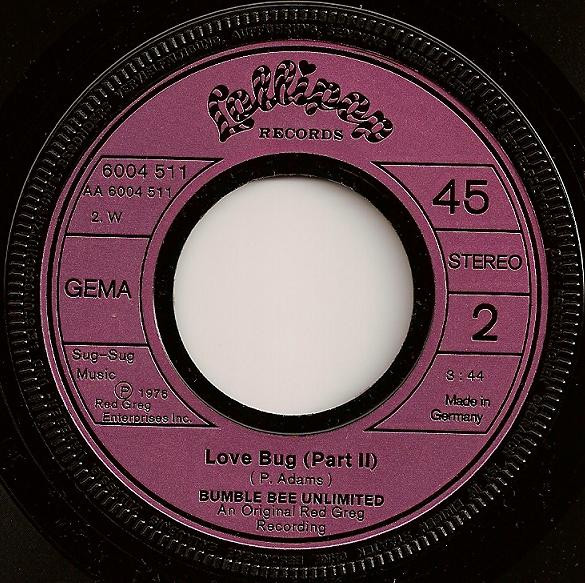Bumblebee Unlimited - Love Bug | Lollipop Records (6004 511) - 4