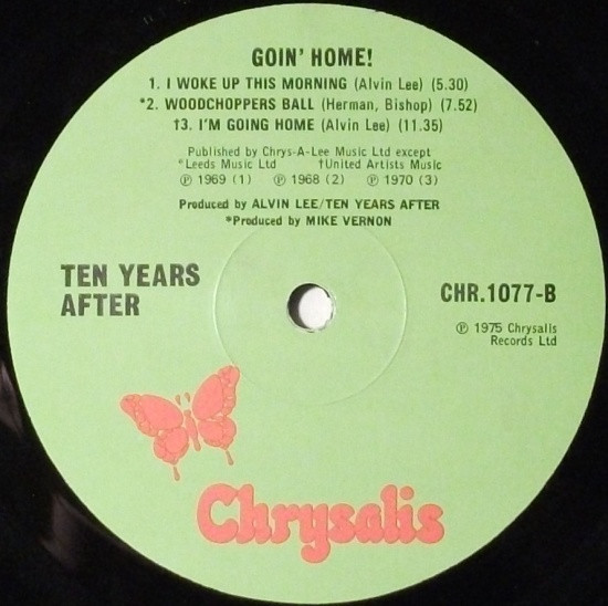 Ten Years After - Goin' Home! | Chrysalis (CHR 1077) - 4