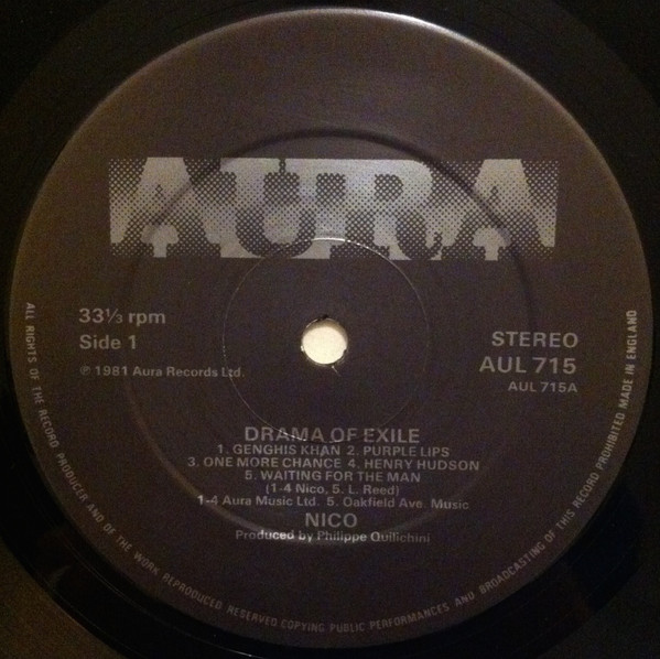 Nico - Drama Of Exile | Aura (AUL 715) - 3