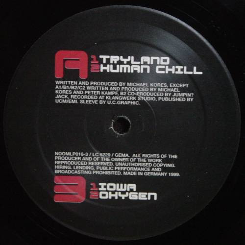Cores - Tryland | Noom Records (NOOMLP016-3) - 4 Cores - Tryland | Noom Records (NOOMLP016-3) - 4
