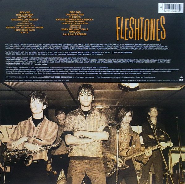 The Fleshtones - Speed Connection II - The Final Chapter (Live In Paris 85) | I.R.S. Records (IRS-5627) - 2 The Fleshtones - Speed Connection II - The Final Chapter (Live In Paris 85) | I.R.S. Records (IRS-5627) - 2