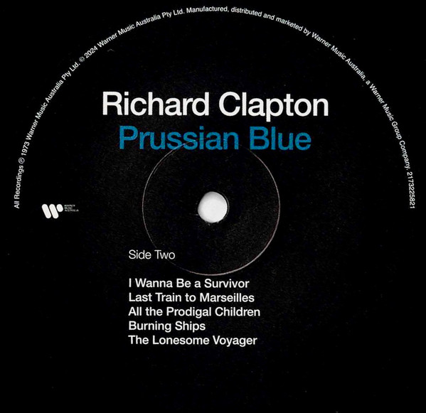 Richard Clapton - Prussian Blue LP | Warner Music Australia (2173225821) - 4 Richard Clapton - Prussian Blue LP | Warner Music Australia (2173225821) - 4