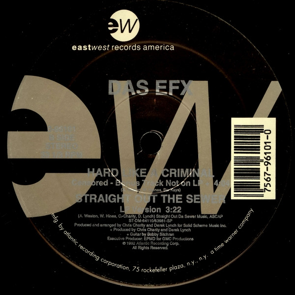Das EFX - Straight Out The Sewer | EastWest Records America (0-96101) - 3 Das EFX - Straight Out The Sewer | EastWest Records America (0-96101) - 3